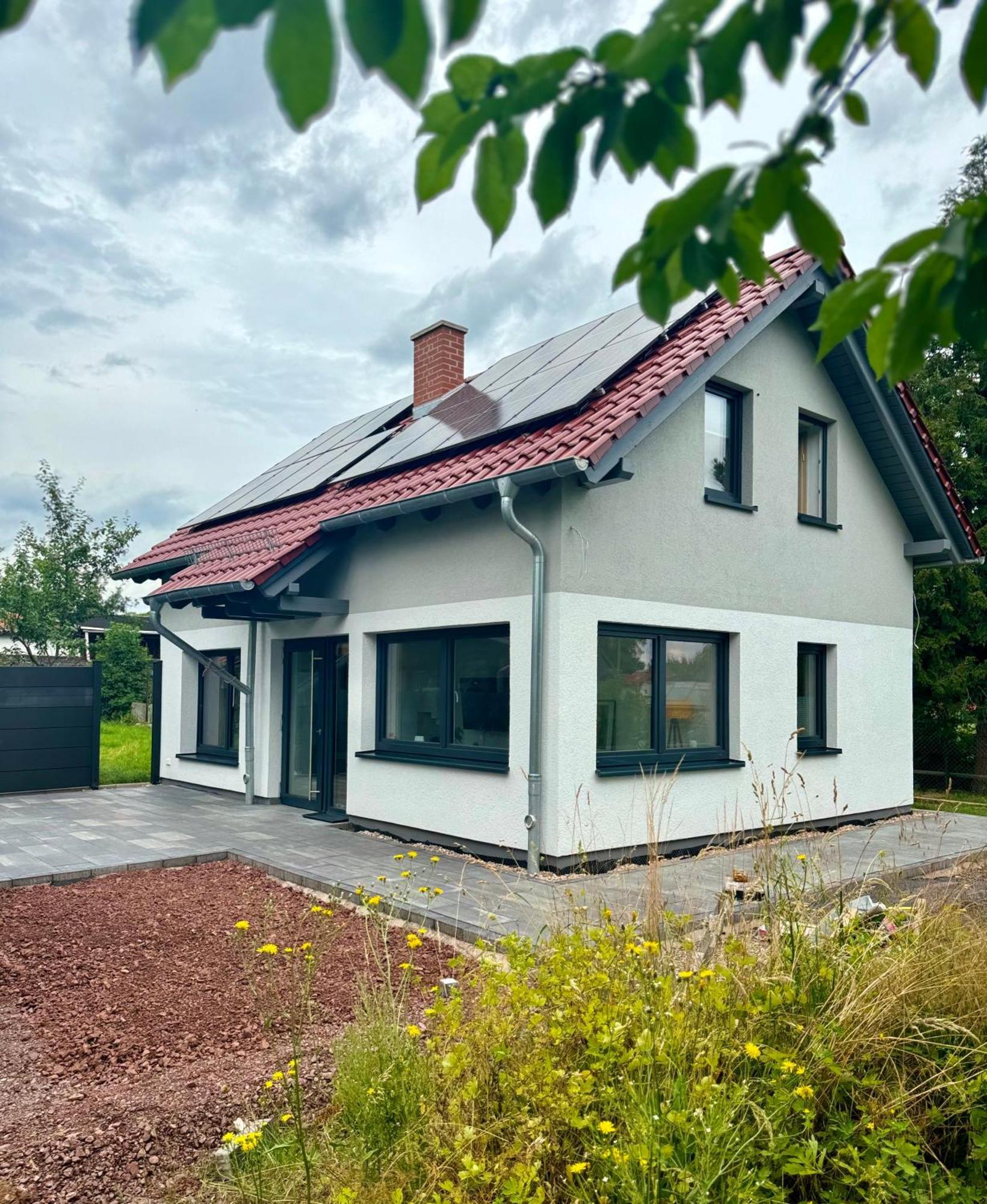 Ganzes Tiny House "Thueringer Ruhe" Mit Grossem Garten Nahe Rennsteig Laucha  Buitenkant foto