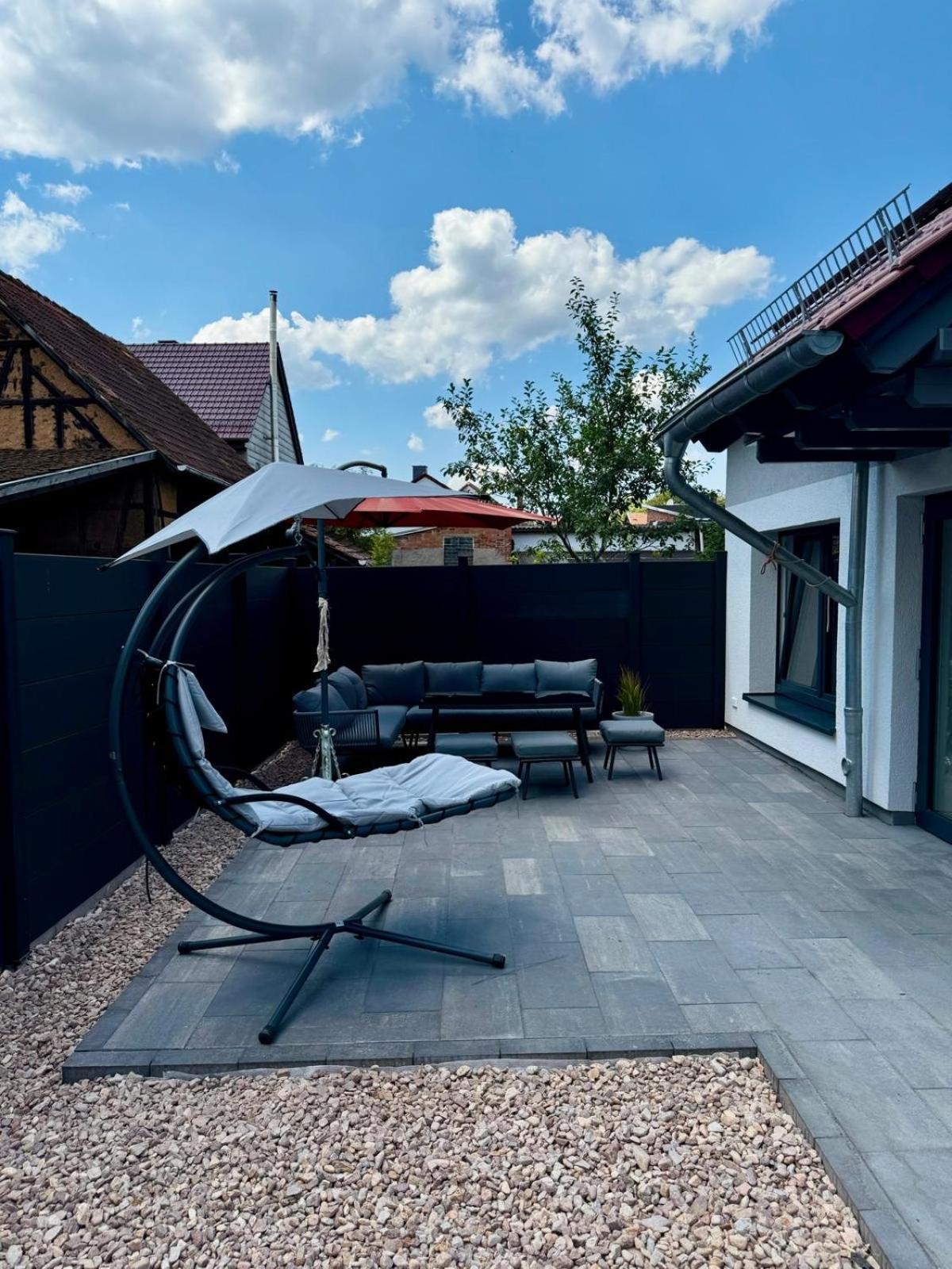 Ganzes Tiny House "Thueringer Ruhe" Mit Grossem Garten Nahe Rennsteig Laucha  Buitenkant foto
